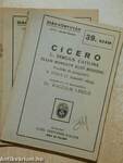 Cicero L. Sergius Catilina ellen mondott első beszéde I-II.