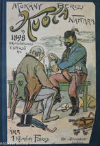 Mokány Berczi Kvóta naptára az 1898 provizóriumos esztendőre