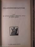 Magyar sakkfeladvány antológia/Feladvány-műszótár