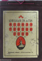 Lorilleux Ch. és Tsa nyomdafestékgyár mintakönyve