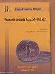 Pannonia története Kr. u. 54-től a markomann háború kitöréséig (166)
