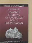 Homéros-fordítás az archaikus római irodalomban