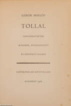 Tollal (dedikált példány)