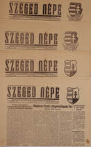 Szeged Népe 1956. november 1-4.