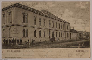 Szarvas - Kir. járásbíróság - képeslap, 1904