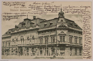 Szarvas - Árpád Szálloda - képeslap, 1905