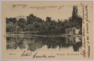 Ab.-Torna - tornai halastó - képeslap, 1903