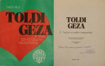 Toldi Géza (dedikált példány)