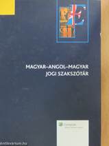 Magyar-angol-magyar jogi szakszótár