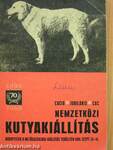 Jubileumi nemzetközi CACIB CAC kutyakiállítás katalógusa és programja 1969. szeptember 13.