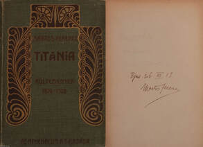 Titánia (dedikált példány)