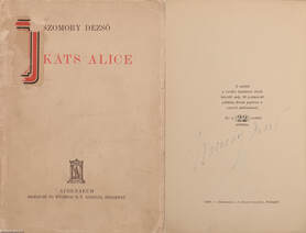 Takáts Alice (aláírt, számozott példány)