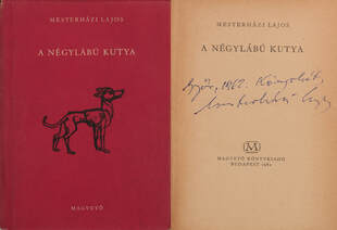 A négylábú kutya (aláírt példány) (Illusztrátor Würtz Ádám)