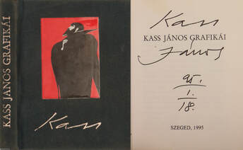 Kass János grafikái (minikönyv) (dedikált példány)