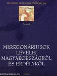 Misszionáriusok levelei Magyarországról és Erdélyről (16-17. század)