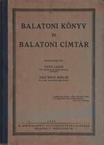 Balatoni könyv és balatoni címtár/Balatoni kis lexikon (melléklet)