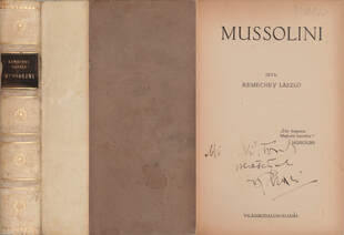 Mussolini (dedikált példány)