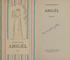 Abigél (aláírt példány)