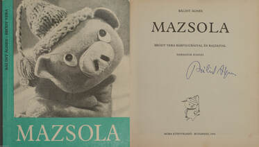Mazsola (aláírt példány)