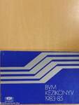 BVM kézikönyv 1983-85