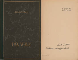 Pax Vobis I-III. (dedikált példány)