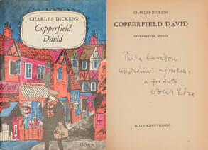 Copperfield Dávid (A fordító, Ottlik Géza által dedikált példány)