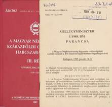 A magyar néphadsereg szárazföldi csapatainak harcszabályzata III. (számozott példány)