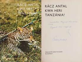 Kwa Heri Tanzánia! (dedikált példány)