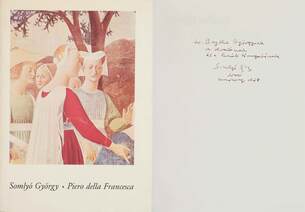 Piero della Francesca (Összesen 100 példányban megjelent mű, dedikált példány)