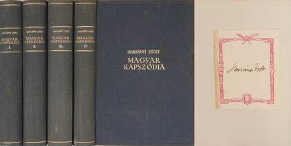 Magyar rapszódia I-IV. (aláírt példány)