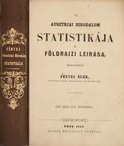 Az ausztriai birodalom statistikája és földrajzi leirása