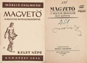 Magvető (aláírt példány) - borítóterv: Medgyessy Ferenc