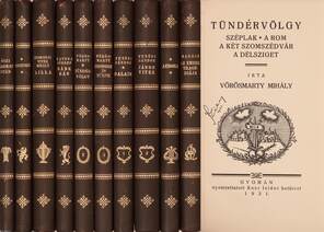 Tündérvölgy (Bibliofil félbőr kötésben összesen 50 példányban kiadott kötet, Kozma Lajos fametszésű könyvdíszeivel)