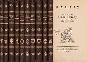 Dalaim (Bibliofil félbőr kötésben összesen 50 példányban kiadott kötet, Kozma Lajos fametszésű könyvdíszeivel)