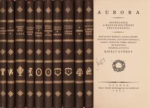 Aurora (Bibliofil félbőr kötésben összesen 50 példányban kiadott kötet, Kozma Lajos fametszésű könyvdíszeivel)