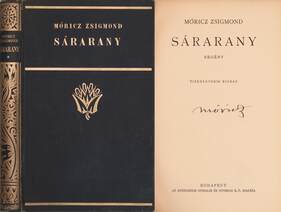 Sárarany (aláírt példány)