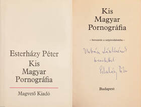 Kis Magyar Pornográfia (dedikált példány)