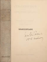 William Shakespeare Szonettjei (A fordító Szabó Lőrinc által aláírt, datált példány)