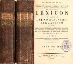 Lexicon Trilingue A-Z I-II.