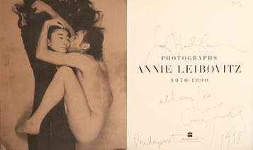 Annie Leibovitz - Photographs 1970-1990 (Balla Demeternek dedikált példány)