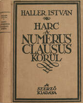 Harc a numerus clausus körül (Tiltólistás kötet)
