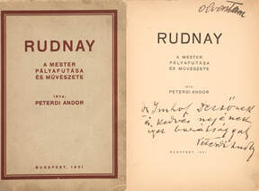 Rudnay (dedikált példány)