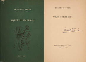 Aquis Submersus (A fordító Szabó Lőrinc által aláírt példány.)