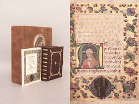 Psalterium Beatae Mariae Virginis (bibliofil, védődobozos példány) (hasonmás kiadás)