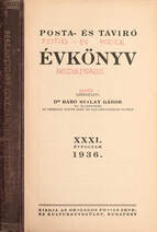 Posta- és táviró évkönyv 1936.