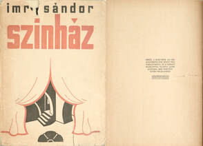 Szinház (aláírt, számozott, halinába kötött, védőborítós példány) (Dr. Imre Andor metszeteivel illusztrált kötet.)