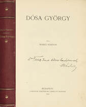 Dósa György (dedikált példány)