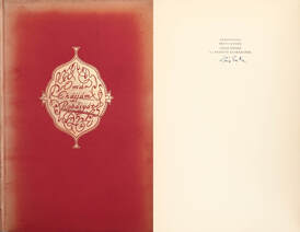 Robáiyát (Szász Endre által aláírt, számozott példány) (A kötet 135 eredeti fekete-fehér rézkarccal illusztrált.)