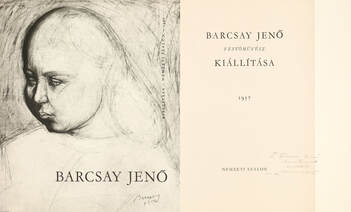 Barcsay Jenő festőművész kiállítása (A művész által dedikált példány)