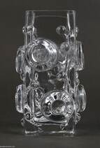 Josef Schott modern üveg váza - 1960